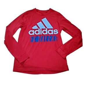 Adidas Red FC Dallas Long Sleeve Shirt Size Small